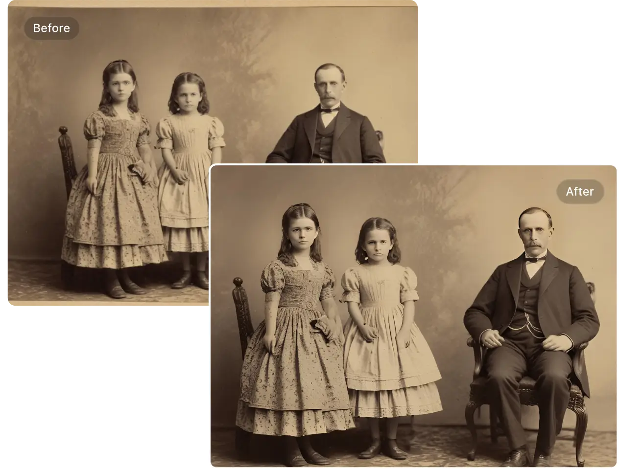 enhance old photos